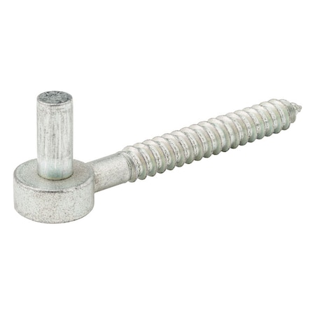 National Hardware National Hardware Zinc-Plated Silver Steel 5 in. L Screw Hook 5 lb 1 pk N130-146